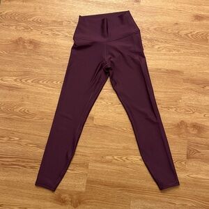 ALO Yoga Plum Leggings